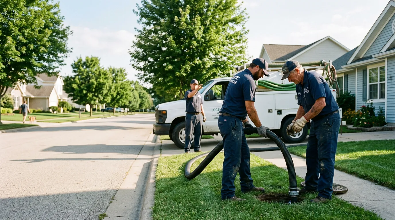 Septic Tank Pumping in Burnham, PA near me